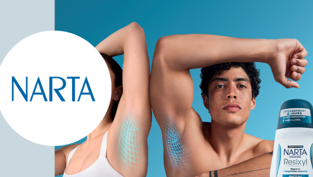 Testez gratuitement les déodorants de la gamme Resixyl de Narta