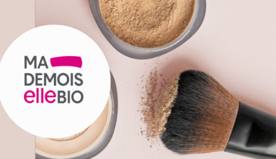 Testez gratuitement le fond de teint minéral de Mademoiselle bio