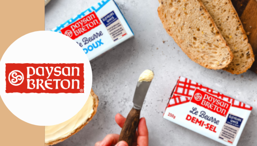 Testez gratuitement les plaquettes de beurre doux ou demi-sel de Paysan Breton
