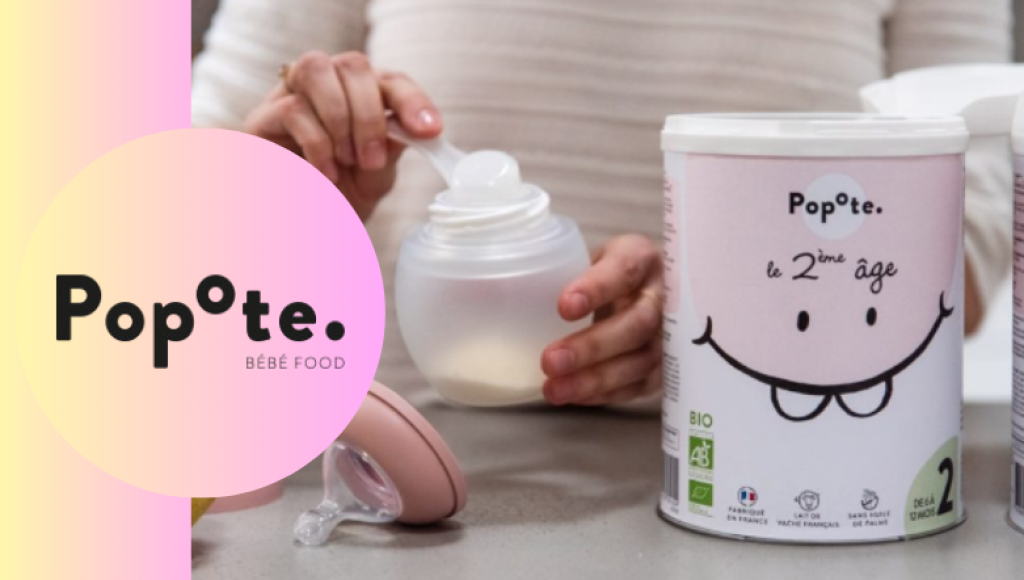 Testez gratuitement la boîte de lait infantile 2ᵉ âge de Popote