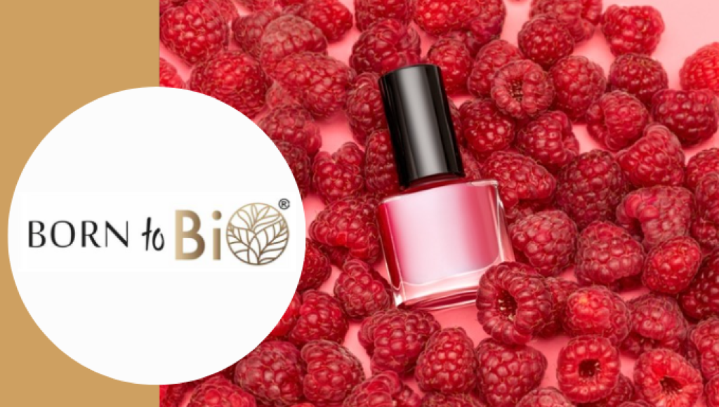 Testez gratuitement le vernis à ongles framboise de Born to Bio