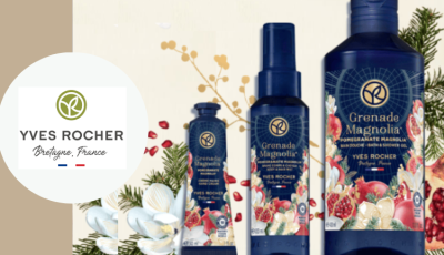 Testez gratuitement la collection de noël d’Yves Rocher
