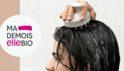 Testez gratuitement le gommage capillaire au sel marin purifiant de Mademoiselle bio