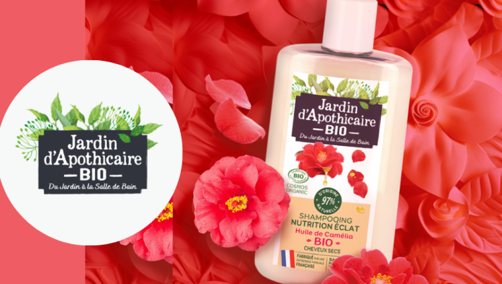 Testez gratuitement le shampooing nutrition éclat de Jardin d\'Apothicaire