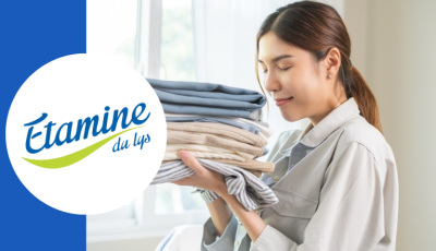 Testez gratuitement la lessive et l’assouplissant blanc et couleurs au lavandin Etamine du Lys