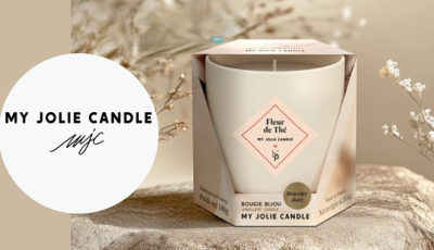 Testez gratuitement la bougie parfumée fleur de thé de My Jolie Candle