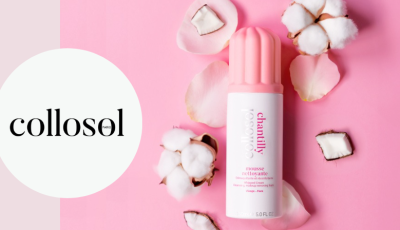Testez gratuitement la chantilly nettoyante de Collosol