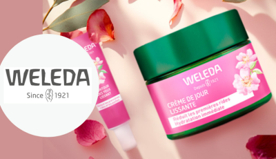 Testez gratuitement la gamme rose musquée & thé blanc de Weleda