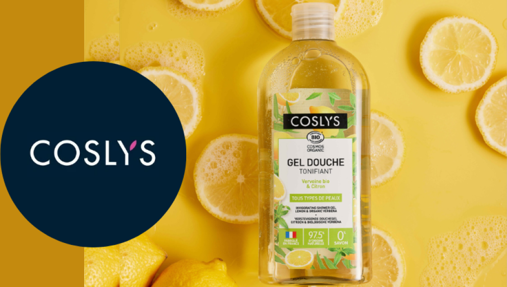 Testez gratuitement le gel douche verveine citron de Coslys