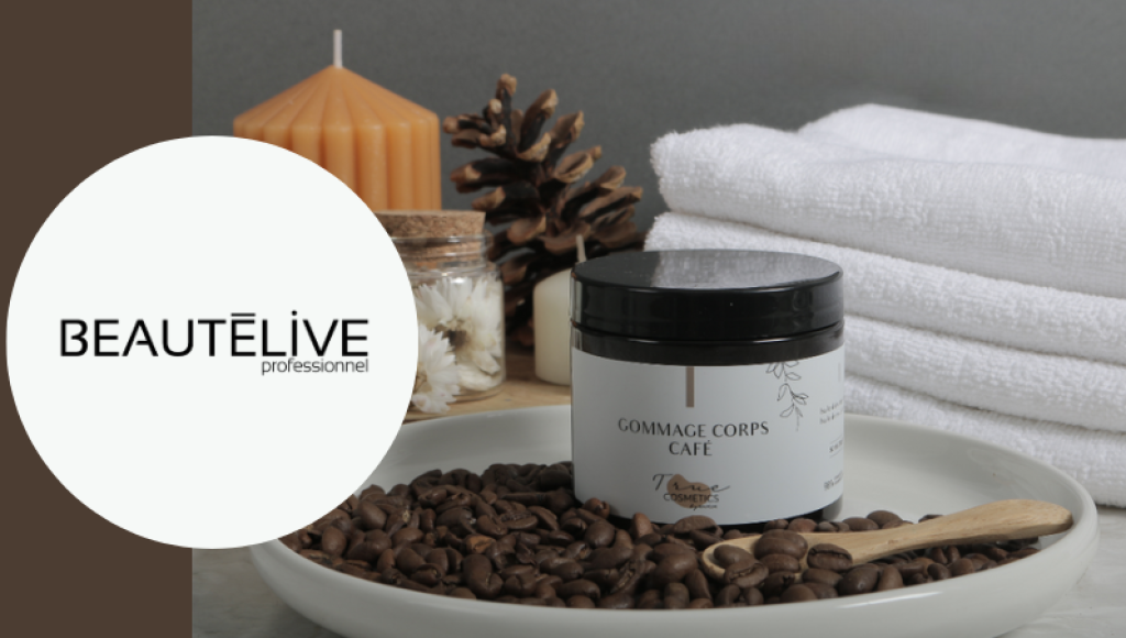 Testez gratuitement le gommage au café de Beautélive