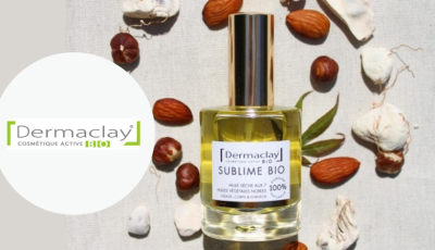 Testez gratuitement l\'huile sèche sublime bio multi-usages de Dermaclay