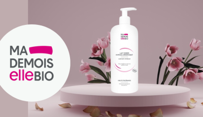 Testez gratuitement le lait corps hypoallergénique confort immédiat de Mademoiselle bio