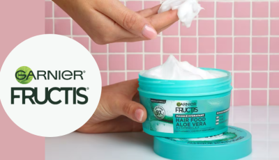 Testez gratuitement le masque hydratant à l\'aloe vera de Garnier Fructis