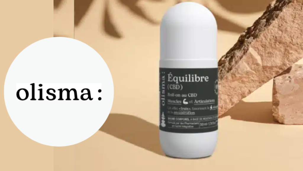 Testez gratuitement les roll-on CBD équilibre d\'Olisma