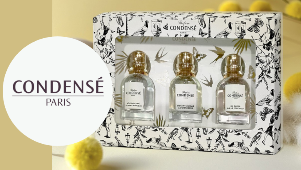 Testez gratuitement le coffret d\'eaux de parfum de Condensé Paris