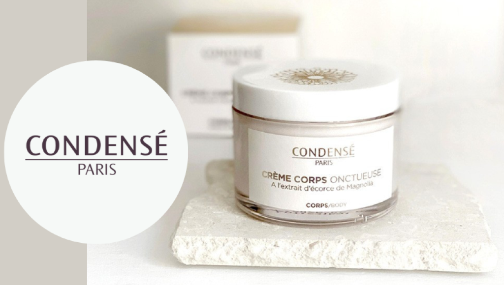 Testez gratuitement la crème corps onctueuse de Condensé Paris