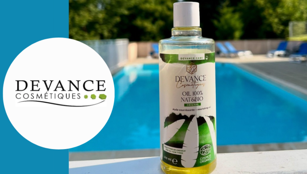 Testez gratuitement l\'huile capillaire nourrissante bio de Devance