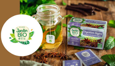 Testez gratuitement les infusions digestion légère de Jardin BiO étic