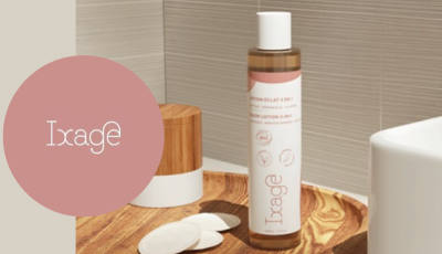 Testez gratuitement la lotion éclat 3 en 1 de Ixage