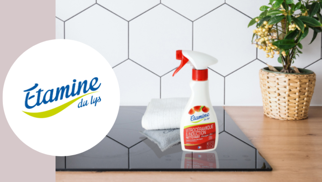 Testez gratuitement le nettoyant céramique et induction de Etamine du Lys