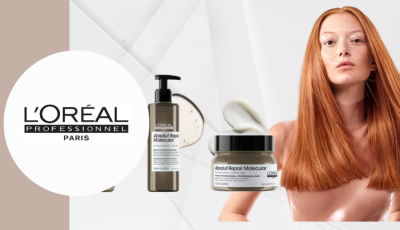 Testez gratuitement la routine absolut repair molecular de L’Oréal Professionnel