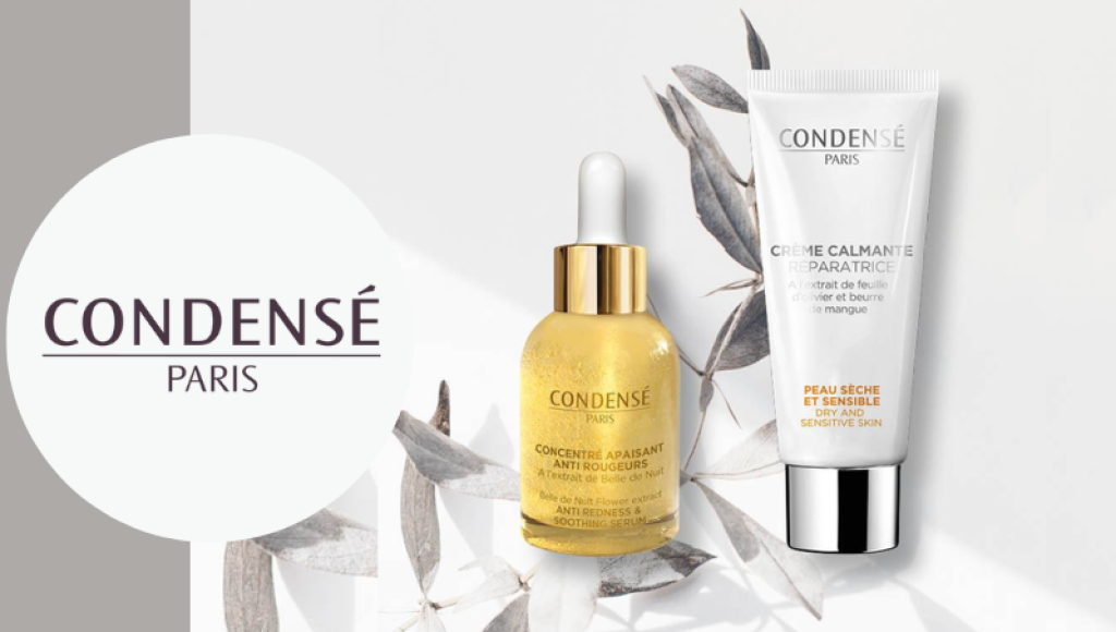 Testez gratuitement la sensitive routine de Condensé Paris