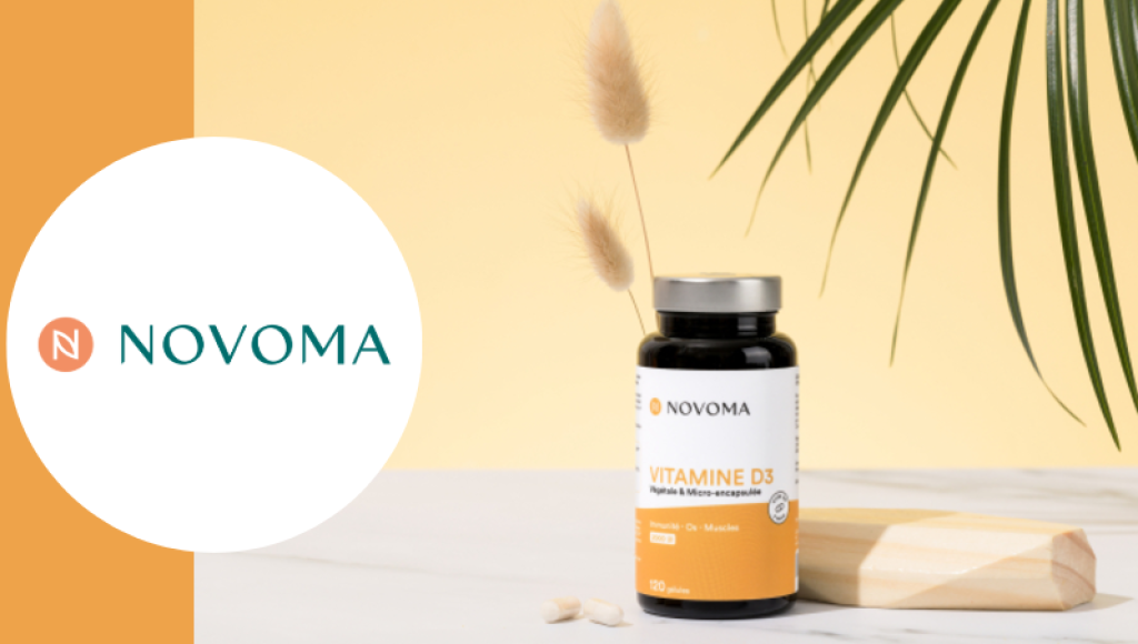 Testez gratuitement le vitamine D3 de Novoma