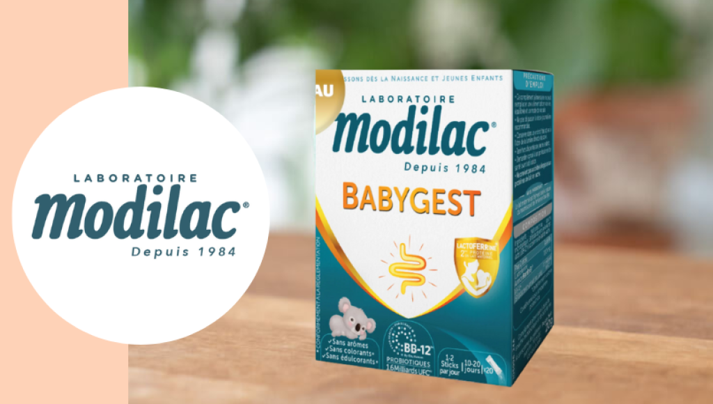 Testez gratuitement le complément alimentaire Babygest de Modilac