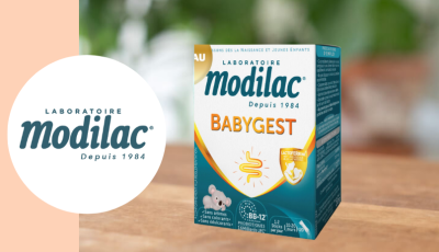 Testez gratuitement le complément alimentaire Babygest de Modilac