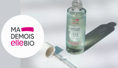 Testez gratuitement le concentré hydratant sérum à l\'acide hyaluronique de Mademoiselle bio