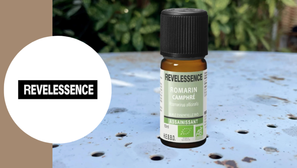 Testez gratuitement l\'huile essentielle de romarin bio de Revelessence