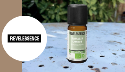 Testez gratuitement l\'huile essentielle de romarin bio de Revelessence