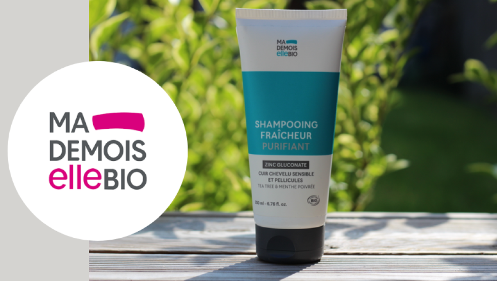 Testez gratuitement le shampooing fraîcheur purifiant de Mademoiselle bio