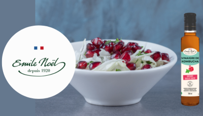 Testez gratuitement le vinaigre de Kombucha d\'Emile Noël