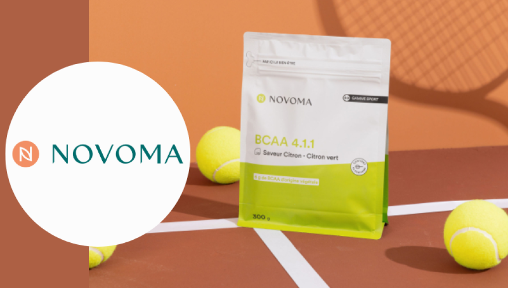 Testez gratuitement le BCAA 4.1.1 en poudre de Novoma