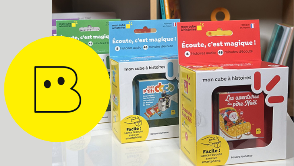 Testez gratuitement mon cube à histoires de Bayard Jeunesse