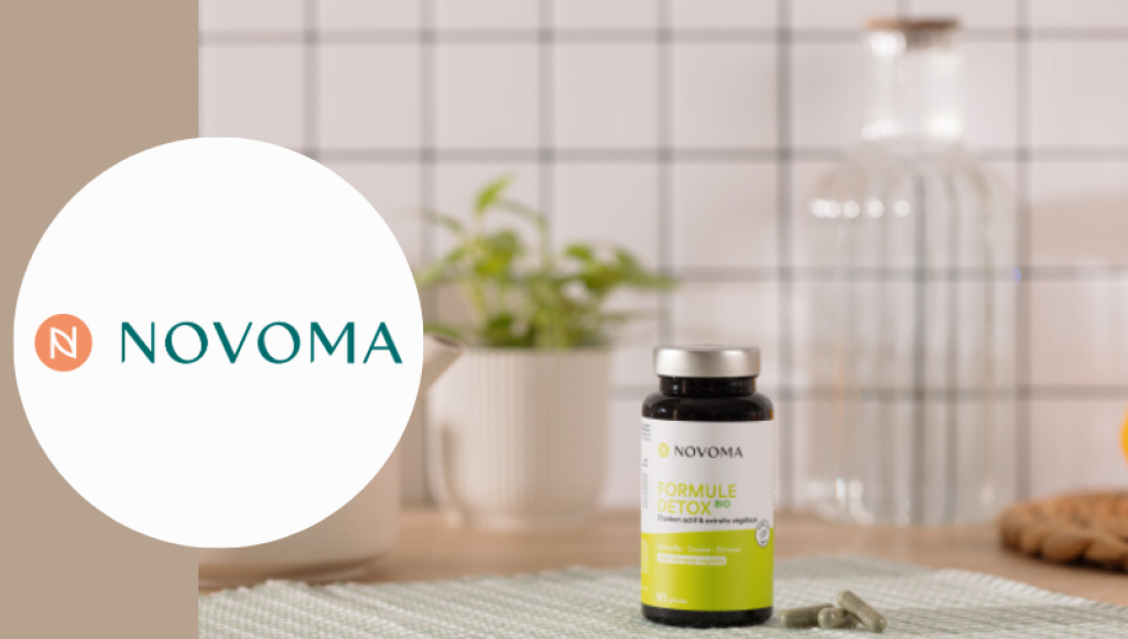 Testez gratuitement la formule détox bio de Novoma