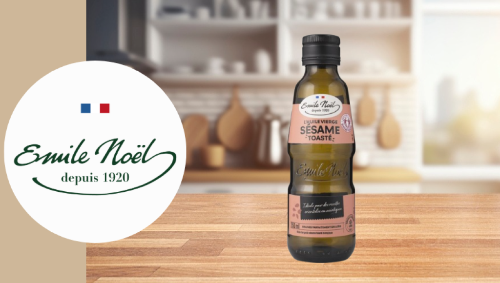 Testez gratuitement l\'huile de sésame toasté de Emile Noël