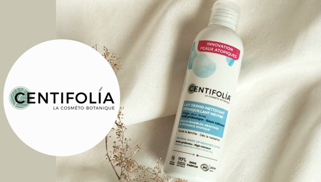 Testez gratuitement le lait dermo-nettoyant démaquillant neutre de Centifolia