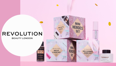 Testez gratuitement le mini matte heroes gift set de Revolution Beauty