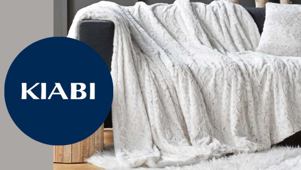 Testez gratuitement le plaid kiabi home de Kiabi
