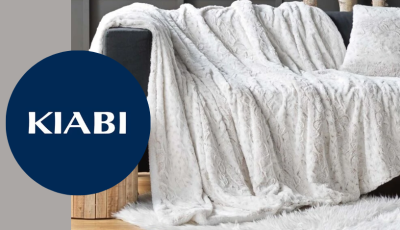 Testez gratuitement le plaid kiabi home de Kiabi