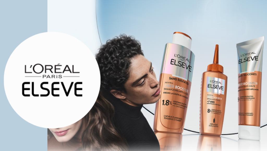 Testez gratuitement la routine capillaire elseve fiber booster de L\'Oréal Paris