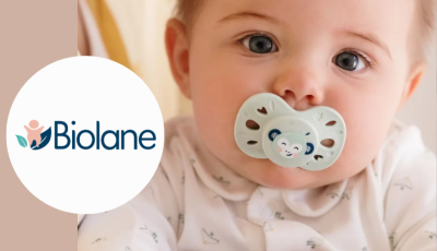 Testez gratuitement la sucette anatomique de Biolane