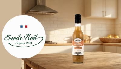 Testez gratuitement la vinaigrette Vitalité de Emile Noël