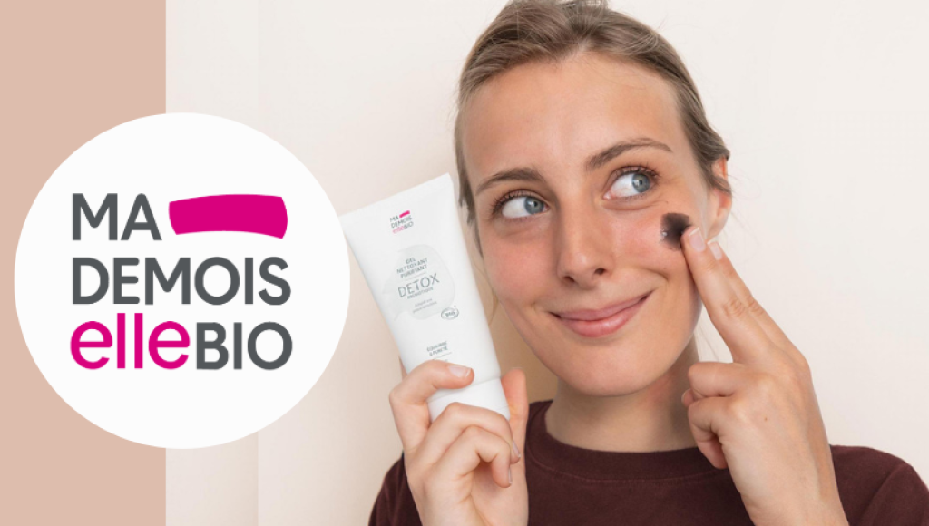 Testez gratuitement le gel nettoyant purifiant détox pureté de Mademoiselle bio