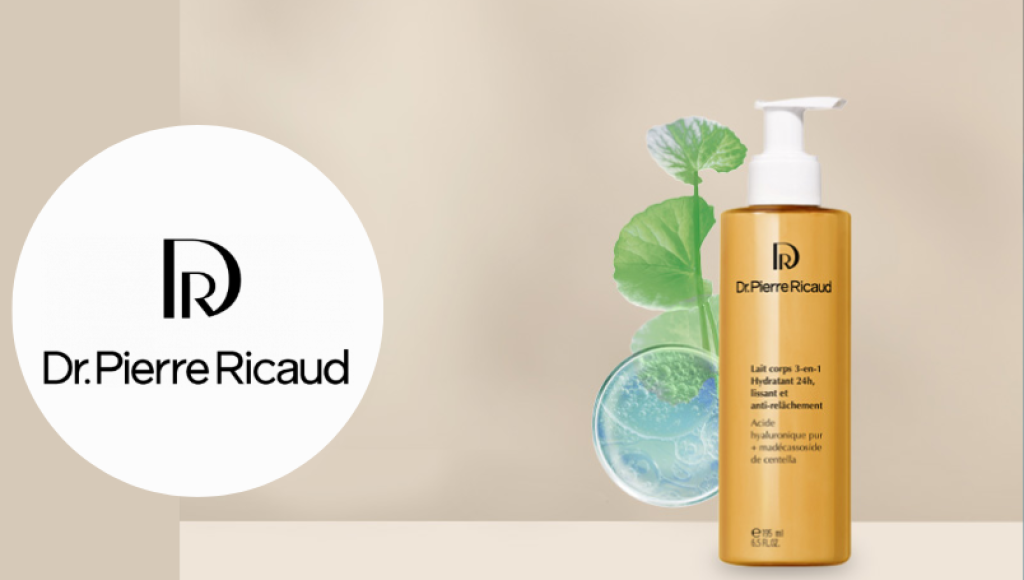 Testez gratuitement le lait corps 3-en-1 hydratant 24h de Dr Pierre Ricaud