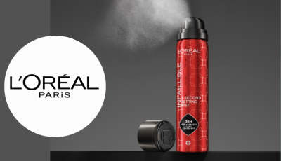 Testez gratuitement le spray fixateur de maquillage Infaillible de L\'Oréal