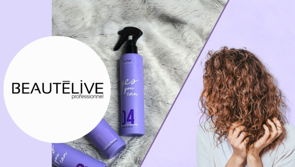 Testez gratuitement le spray raviveur de boucles yes you can de Beautélive