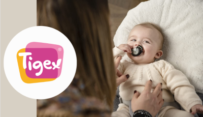 Testez gratuitement la sucette physiologique SMART jour / nuit de Tigex